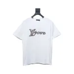 High Quality Batch Louis Vuitton 25ss rainbow woven embroidered short sleeve