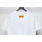 High Quality Batch Louis Vuitton 25ss rainbow woven embroidered short sleeve