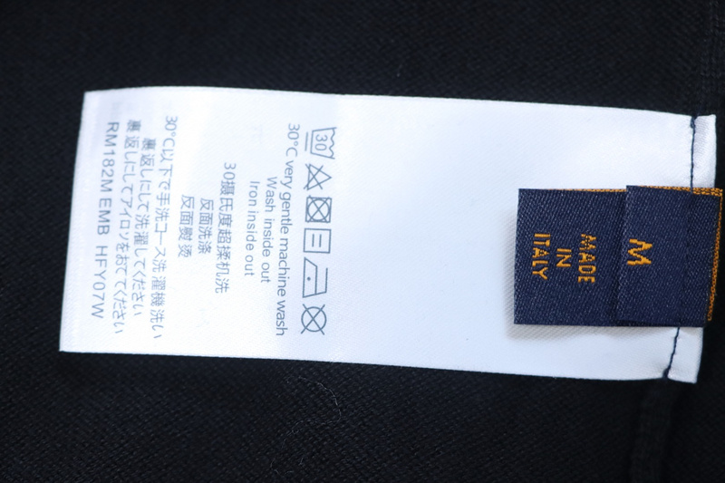 High Quality Batch Louis Vuitton America's Cup series letter logo embroidery hot diamond knitted sweater short sleeves