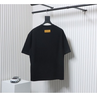 High Quality Batch Louis Vuitton Comic Cartoon Flame Letters Printed Short Sleeve 02