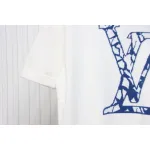 High Quality Batch Louis Vuitton LV Ski Series Jacquard Logo Knitted Short Sleeve T-Shirt