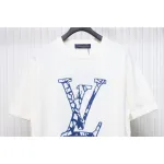 High Quality Batch Louis Vuitton LV Ski Series Jacquard Logo Knitted Short Sleeve T-Shirt