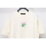 High Quality Batch Louis Vuitton LV Tyler co-branded floral jacquard knitted short-sleeved T-shirt
