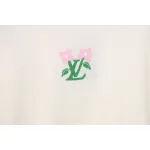 High Quality Batch Louis Vuitton LV Tyler co-branded floral jacquard knitted short-sleeved T-shirt