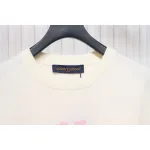 High Quality Batch Louis Vuitton LV Tyler co-branded floral jacquard knitted short-sleeved T-shirt