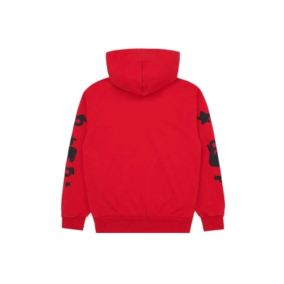Sp5der Beluga Hoodie Red 02