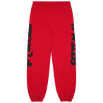 Sp5der Beluga Sweatpants 'Red/Black'