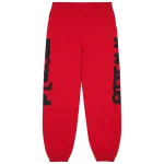 Sp5der Beluga Sweatpants 'Red/Black'