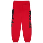 Sp5der Beluga Sweatpants 'Red/Black'