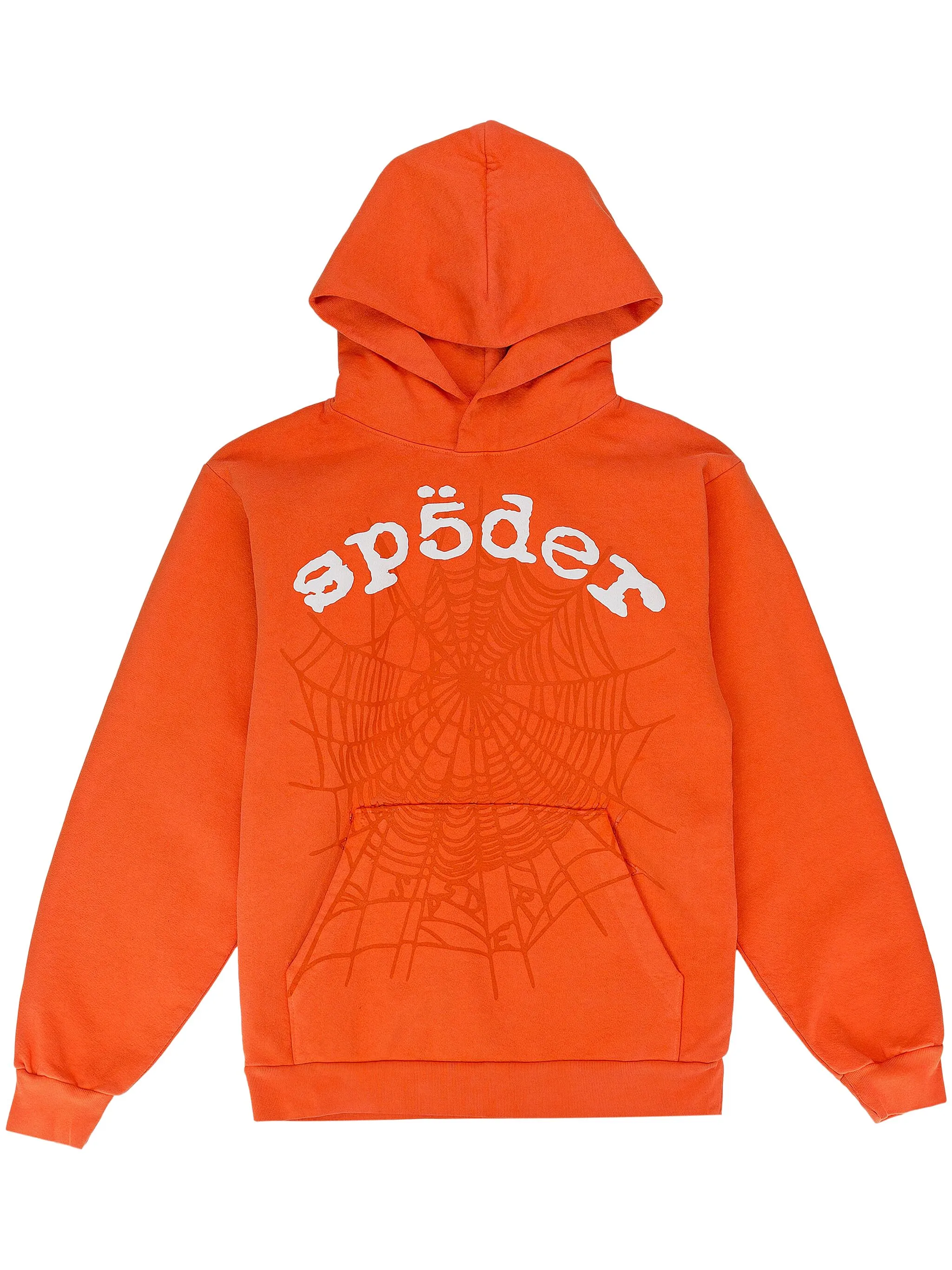 Sp5der Legacy hoodie Orange