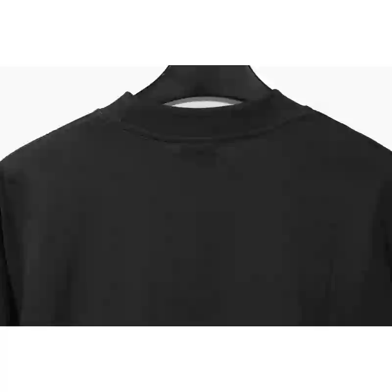 Balenciaga Blurred Coke Printed Short Sleeve Navy