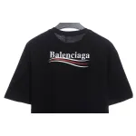 Balenciaga Coke Print Short Sleeve Black