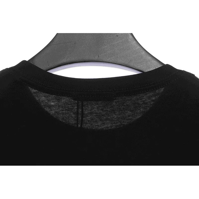Balenciaga Coke Print Short Sleeve Black