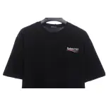 Balenciaga Coke Print Short Sleeve Black