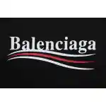 Balenciaga Coke Print Short Sleeve Black