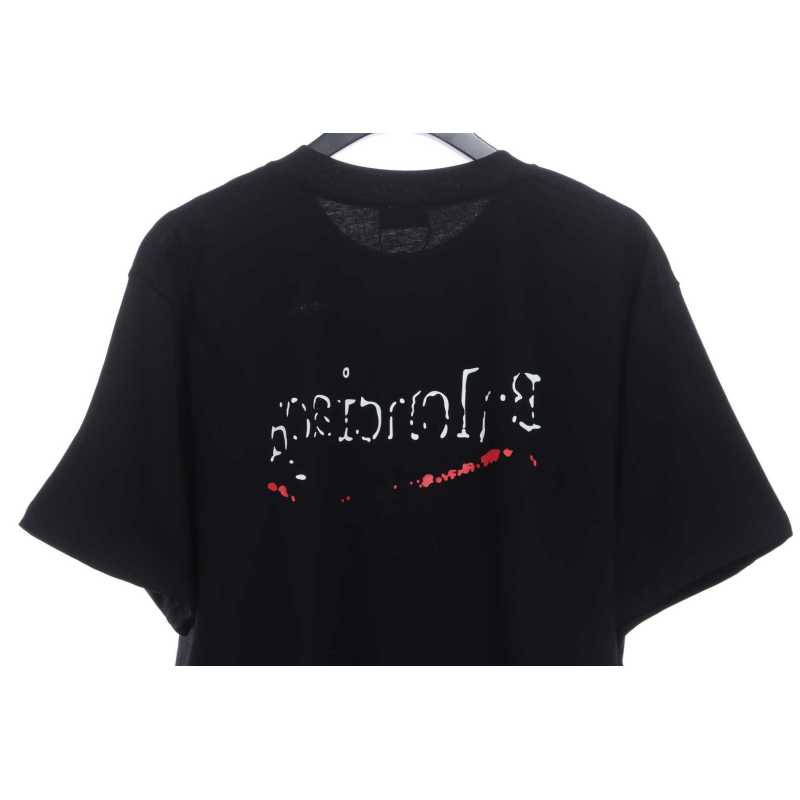 Balenciaga damaged coke wave short sleeves