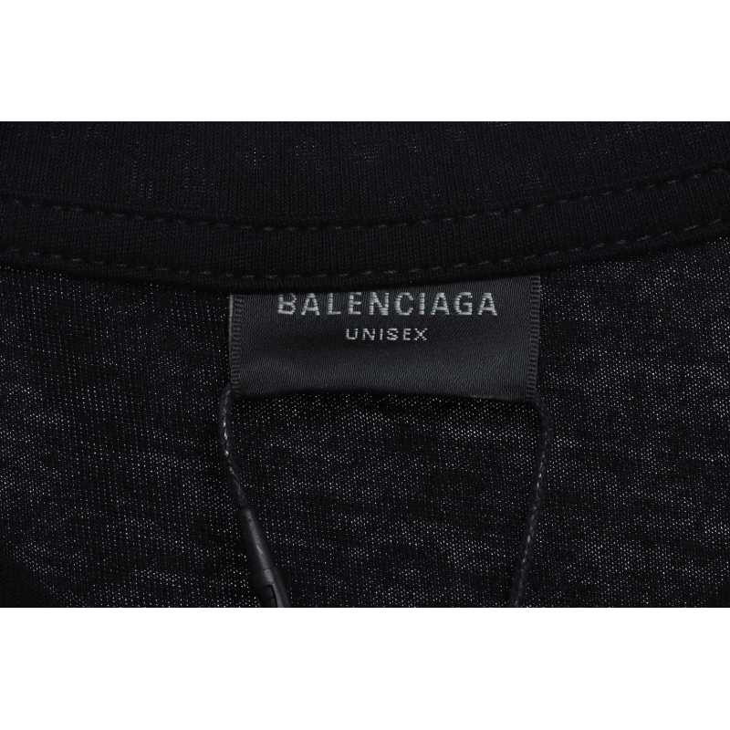 Balenciaga damaged coke wave short sleeves