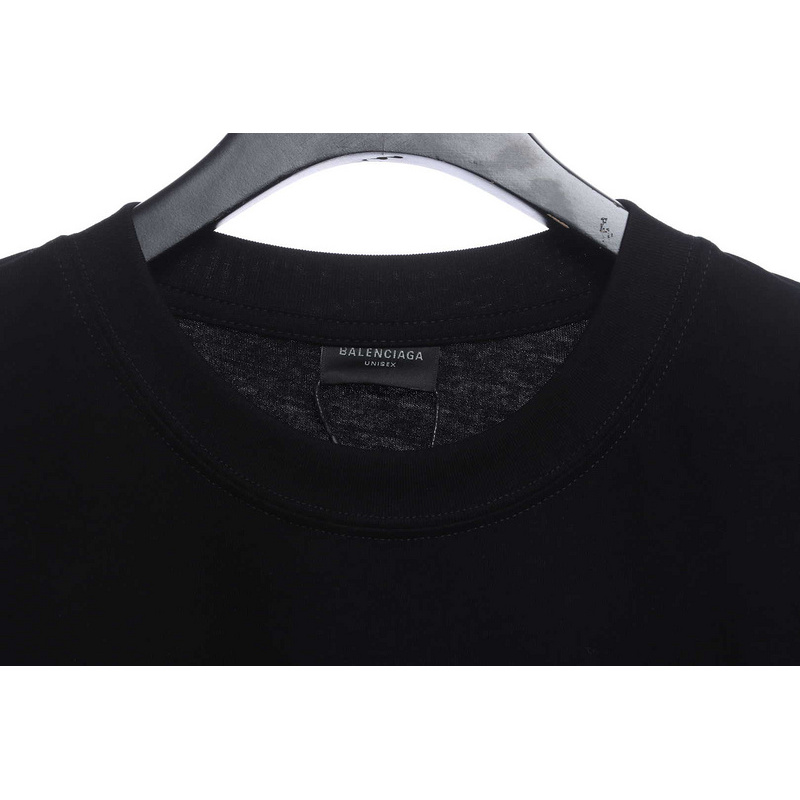 Balenciaga damaged coke wave short sleeves