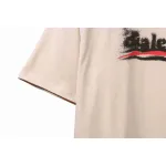 Balenciaga fuzzy cola print short-sleeve white