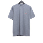 Balenciaga Coke Print Short Sleeve Grey