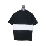 PK God Batch Burberry Black and white striped horse print short sleeves