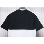 PK God Batch Burberry Black and white striped horse print short sleeves