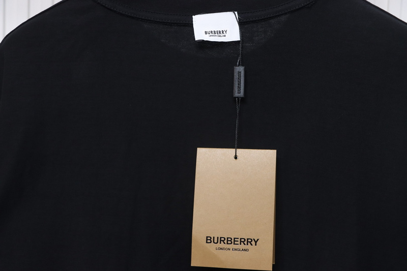 PK God Batch Burberry Colorful knight horse logo print short sleeves