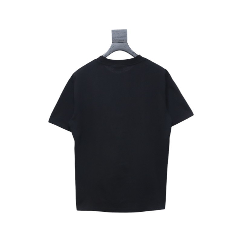 PK God Batch Burberry Colorful knight horse logo print short sleeves