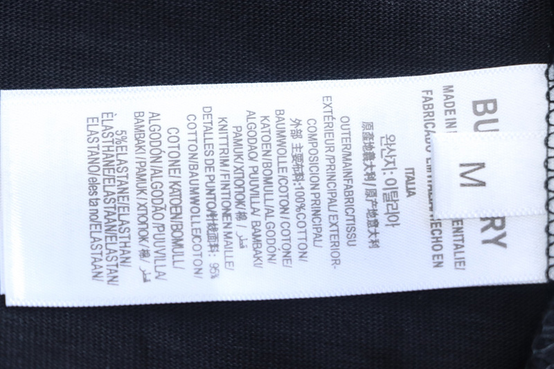 PK God Batch Burberry Colorful knight horse logo print short sleeves