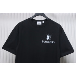 PK God Batch Burberry Spliced ​​War Horse Short Sleeve T-Shirt