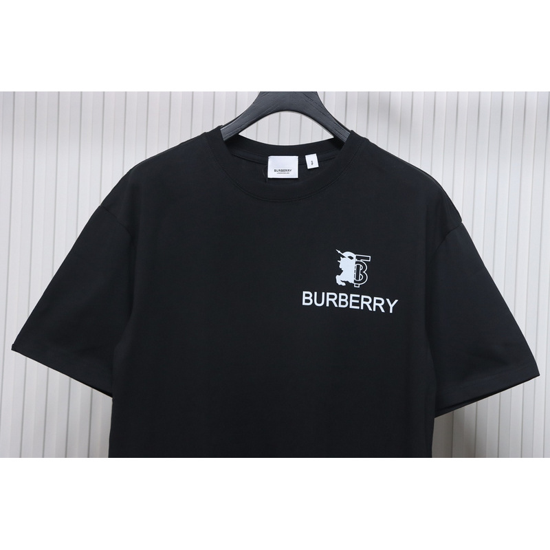 PK God Batch Burberry Spliced ​​War Horse Short Sleeve T-Shirt