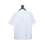PK God Batch Burberry Spliced ​​War Horse Short Sleeve T-Shirt White