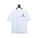 PK God Batch Burberry Spliced ​​War Horse Short Sleeve T-Shirt White