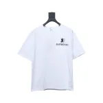PK God Batch Burberry Spliced ​​War Horse Short Sleeve T-Shirt White