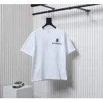 PK God Batch Burberry Spliced ​​War Horse Short Sleeve T-Shirt White