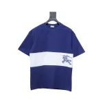 PK God Batch Burberry White striped horse print short sleeves