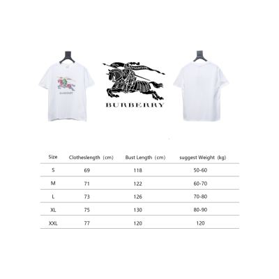 PK God Batch Colorful knight horse logo print short sleeve white 02