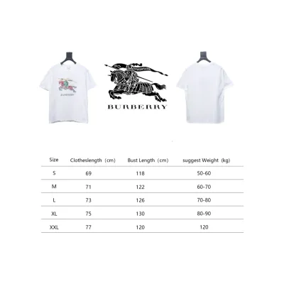 PK God Batch Colorful knight horse logo print short sleeve white 02