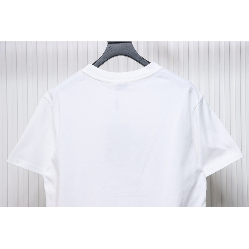 PK God Batch Colorful knight horse logo print short sleeve white
