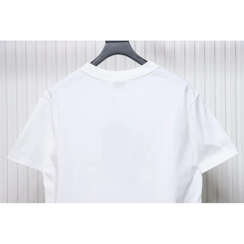 PK God Batch Colorful knight horse logo print short sleeve white