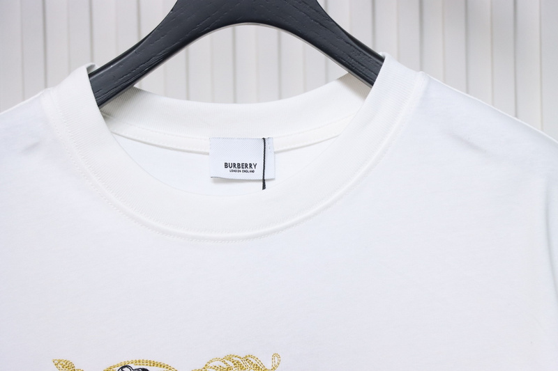 PK God Batch Colorful knight horse logo print short sleeve white