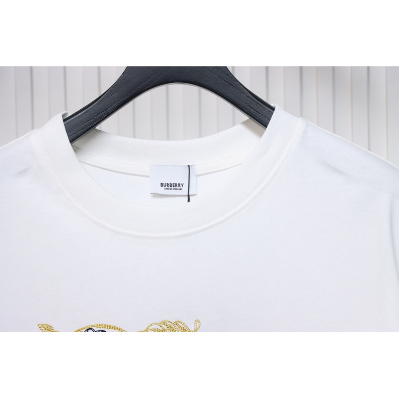 PK God Batch Colorful knight horse logo print short sleeve white