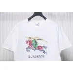 PK God Batch Colorful knight horse logo print short sleeve white