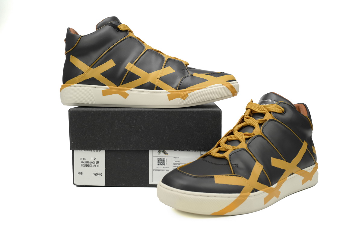PK God Batch Zegna Black Yellow