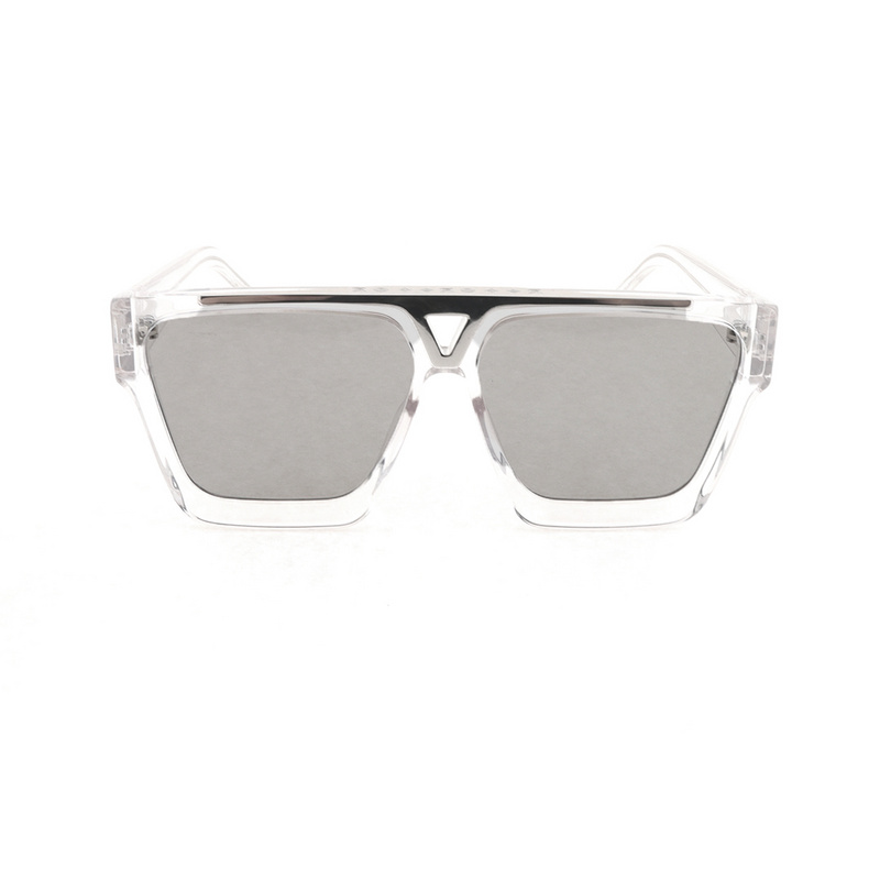 Louis Vuitton Square Acetate Sunglasses Clear