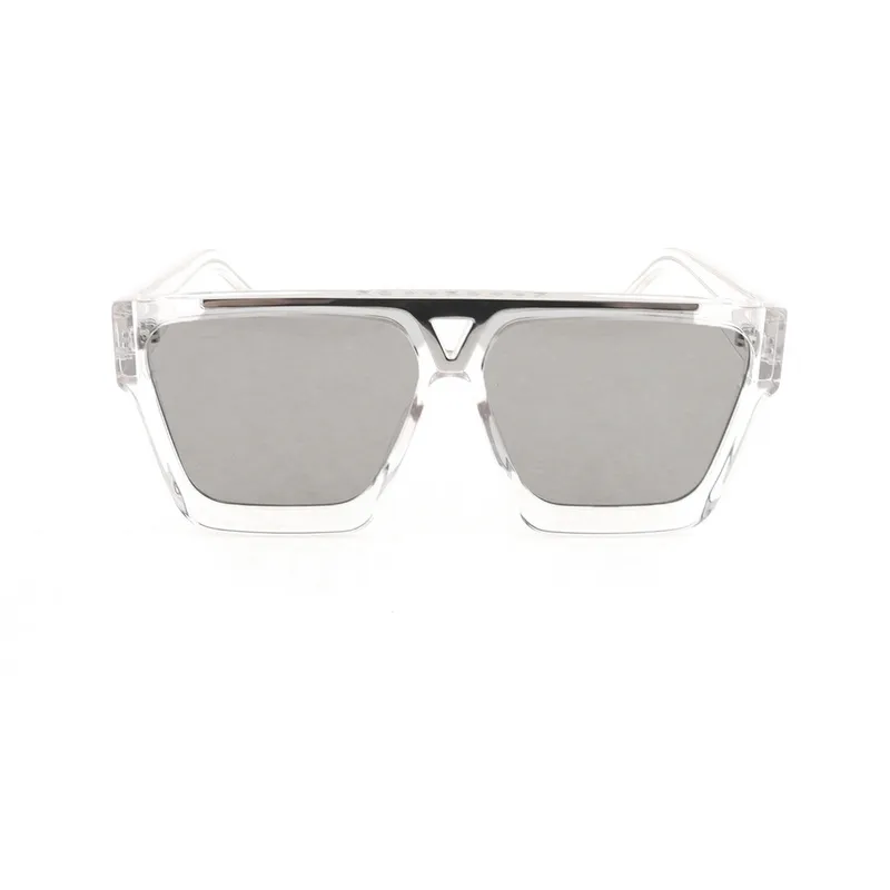 Louis Vuitton Square Acetate Sunglasses Clear