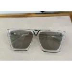 Louis Vuitton Square Acetate Sunglasses Clear