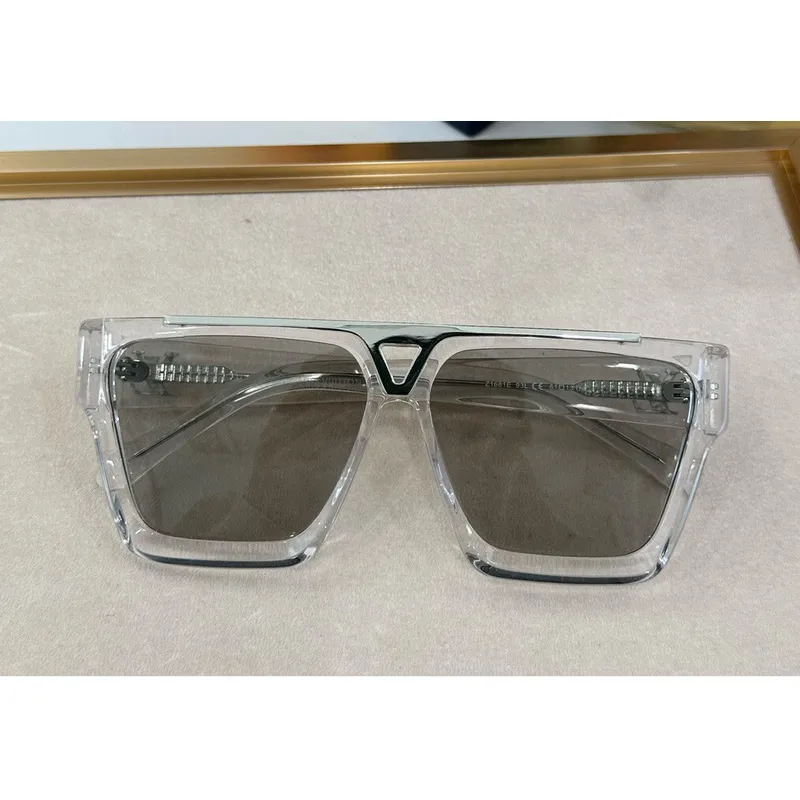 Louis Vuitton Square Acetate Sunglasses Clear
