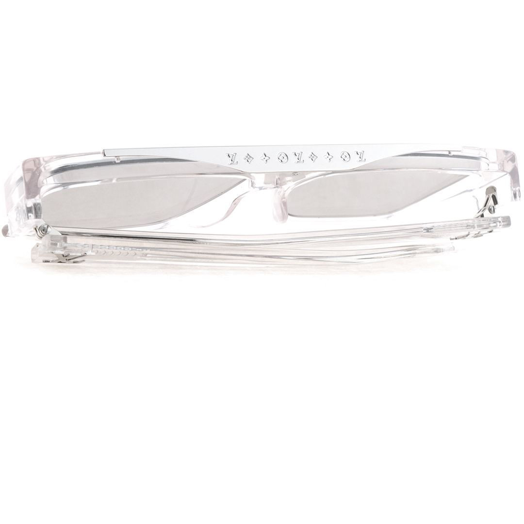 Louis Vuitton Square Acetate Sunglasses Clear