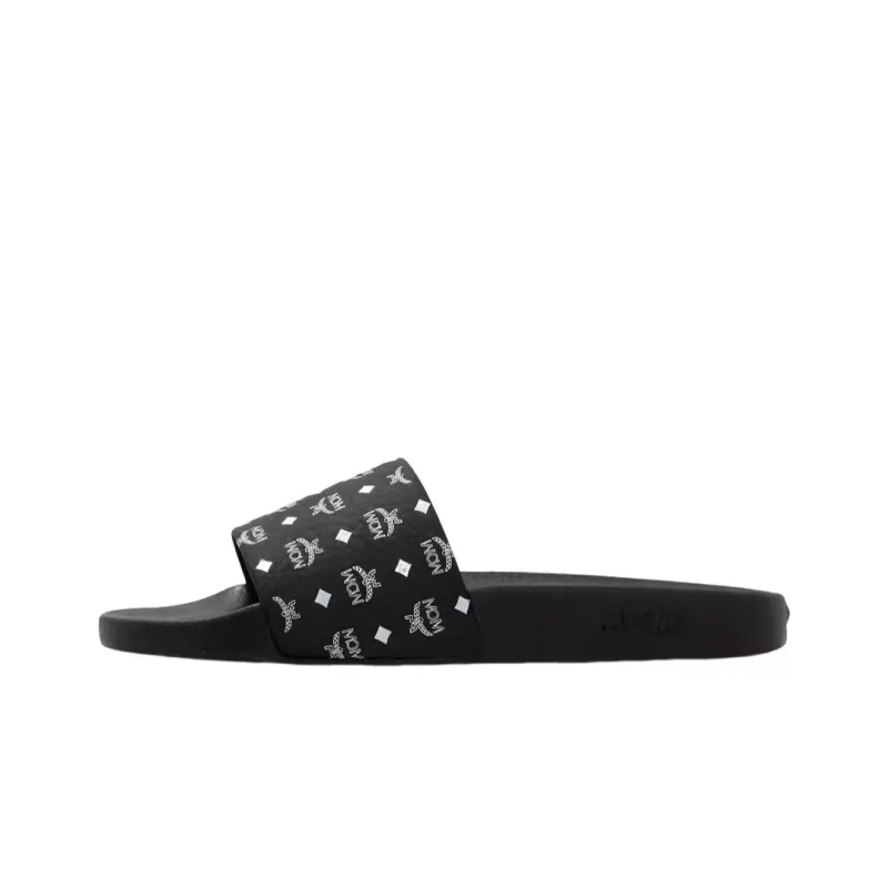 MCM Monogram SlidesBlack White